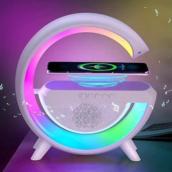 G Shaped Rgb Light Table Lamp With Wireless