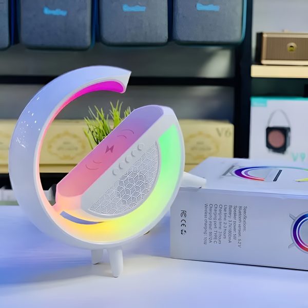 G Shaped Rgb Light Table Lamp With Wireless