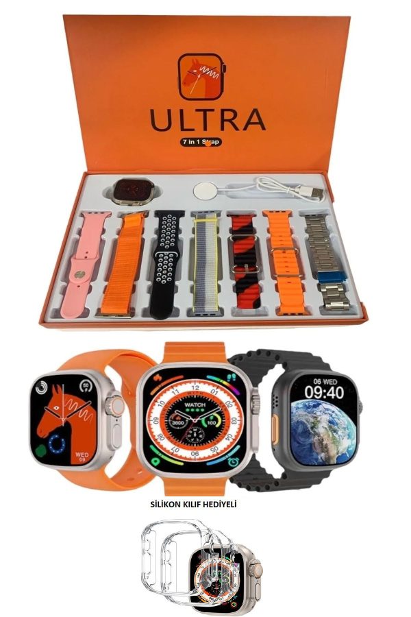 Ultra 7 In 1 Straps Smart Watch